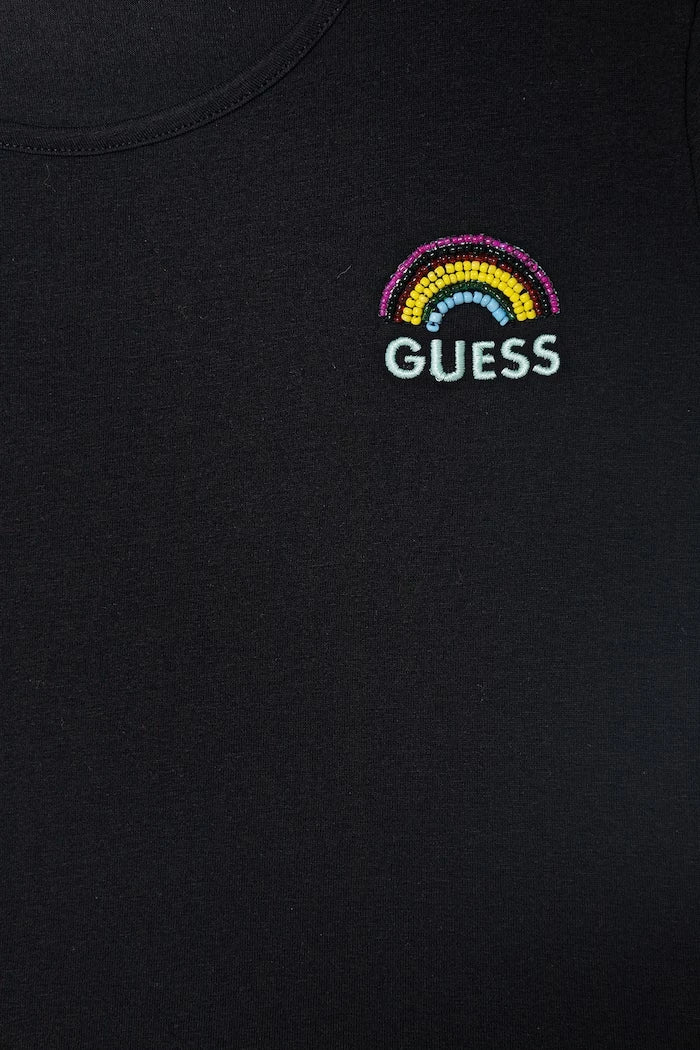 Guess çocuklar için pamuk ve elastan tişört