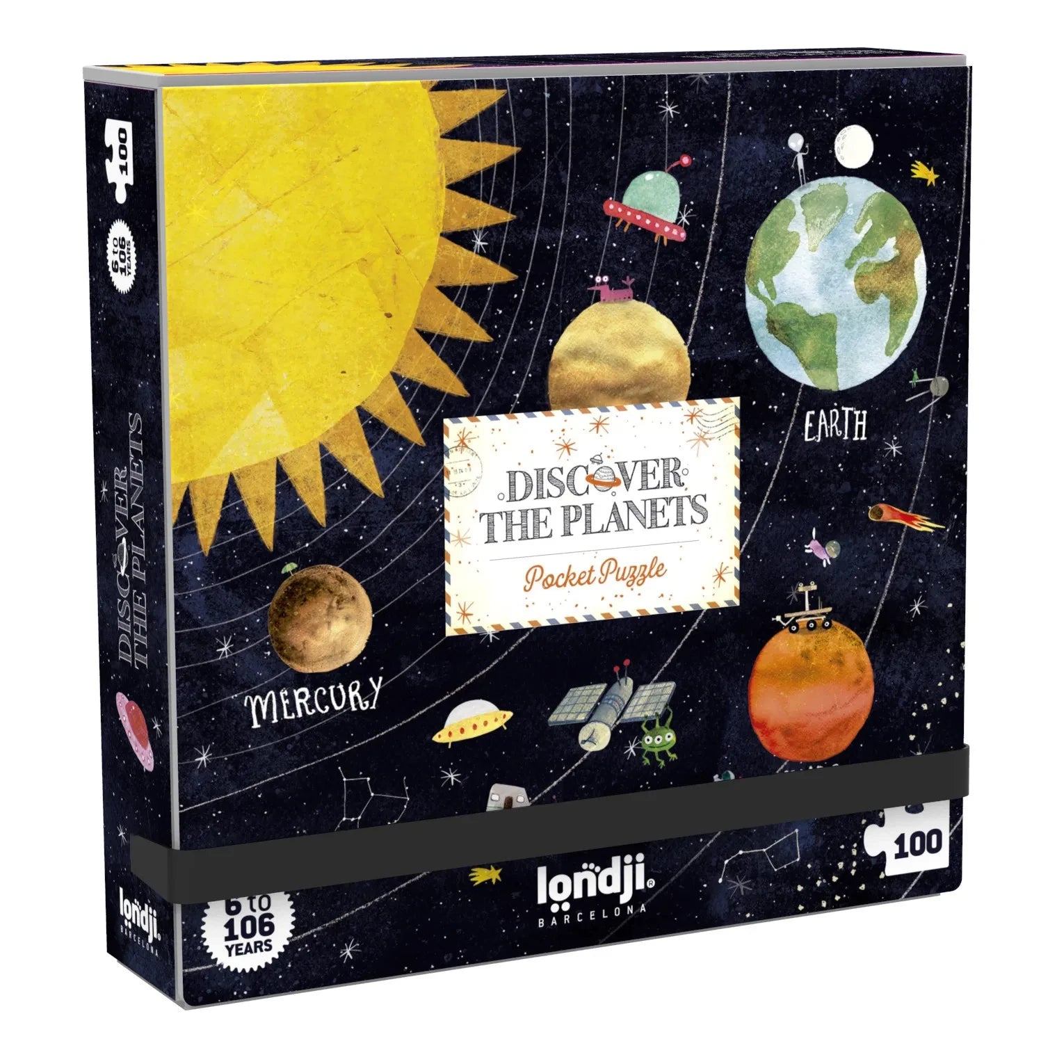 Londji - Discover the Planets pocket puzzle