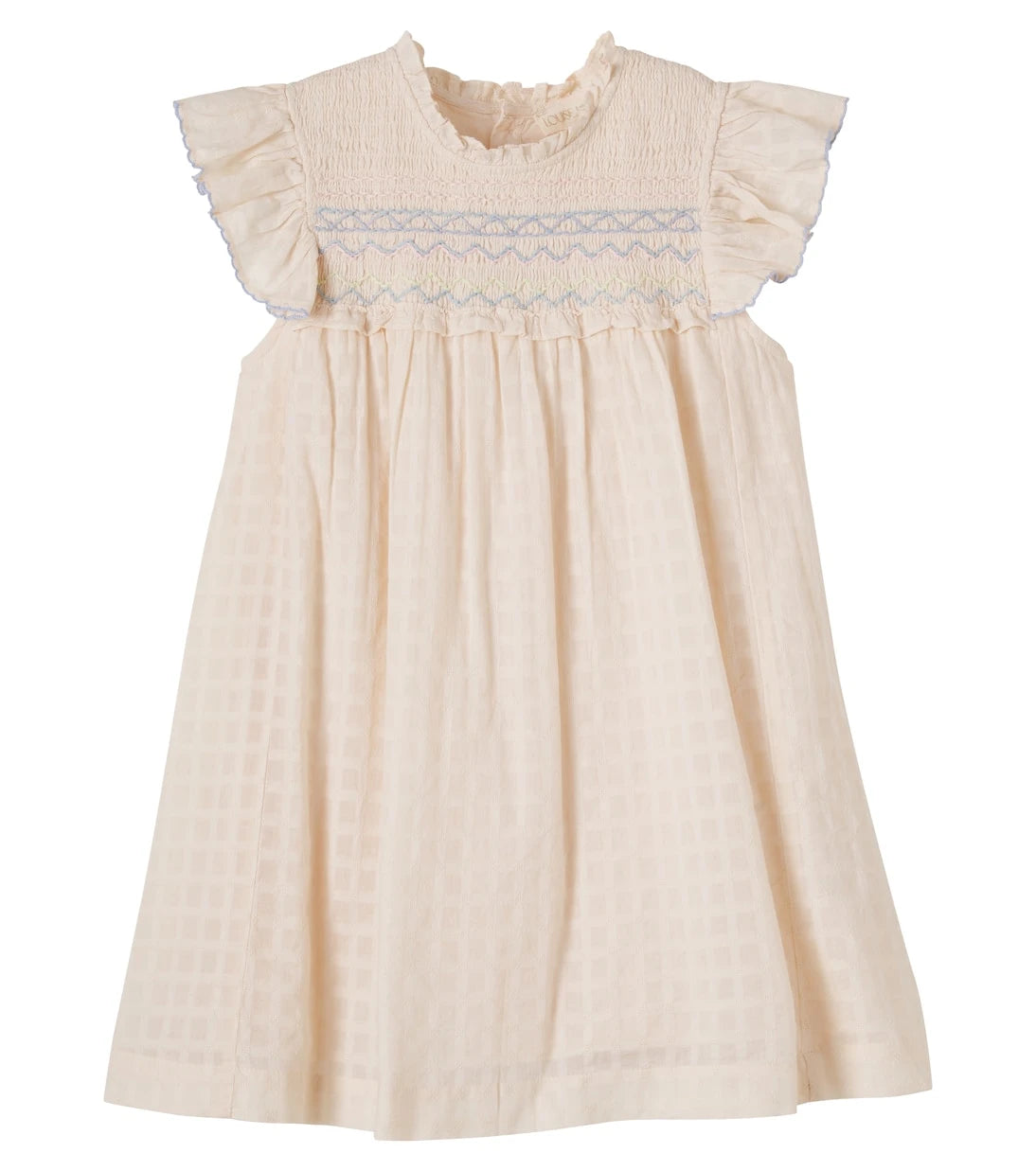 Louise Misha - Aurelina checked cotton dress