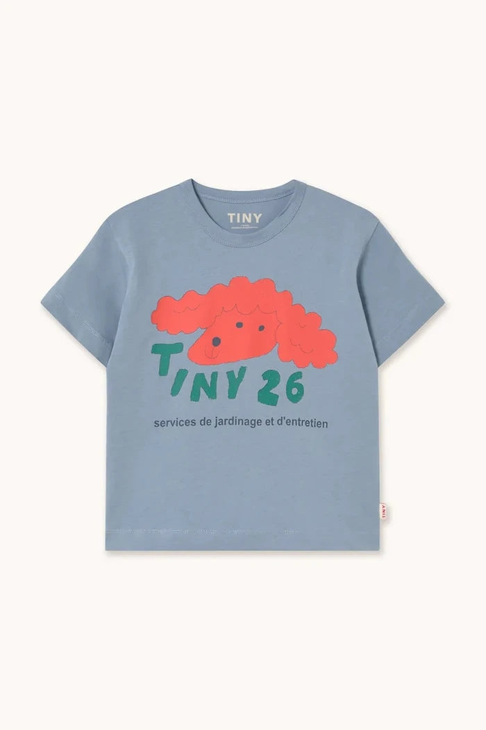 Детска памучна тениска Tinycottons RED DOG GRAPHIC TEE