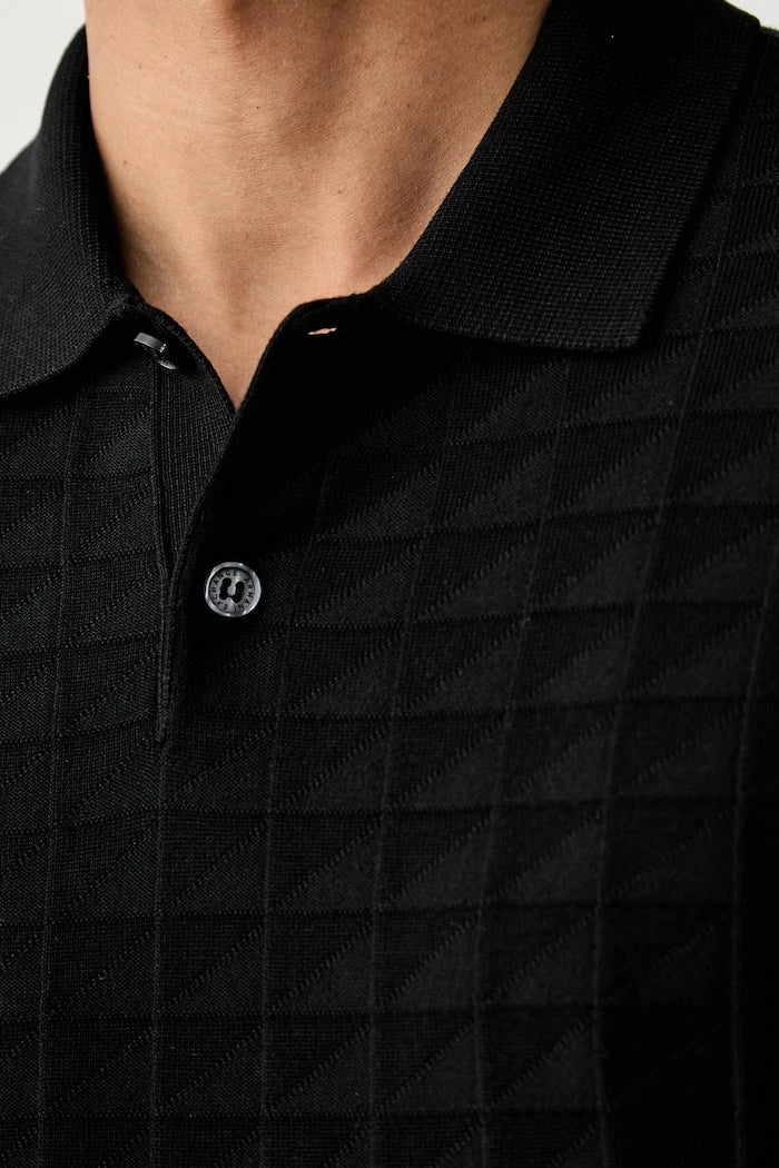 Armani Exchange viskozalı erkek polo yaka tişört