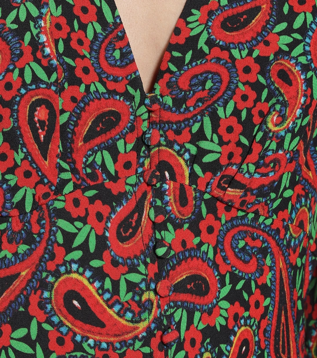 Rixo - Katie printed crêpe midi dress