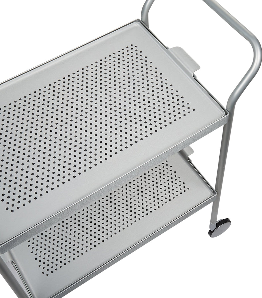 Rubber Grip Two-Tiered Trolley