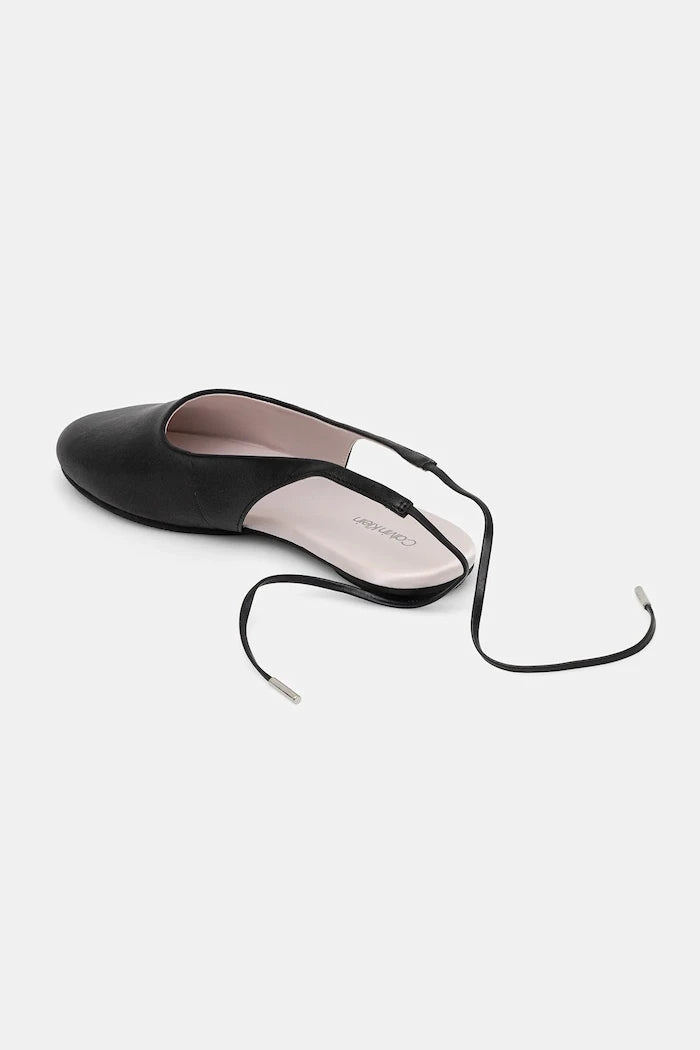 Calvin Klein BALLERINA SLING BACK LTH Deri Balerin