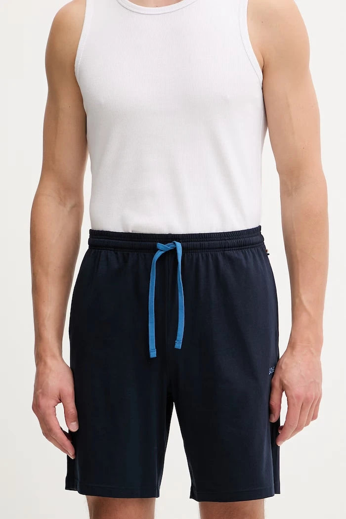 BOSS erkek pamuklu elastanlı ev tipi kısa şort Mix&Match Short CW