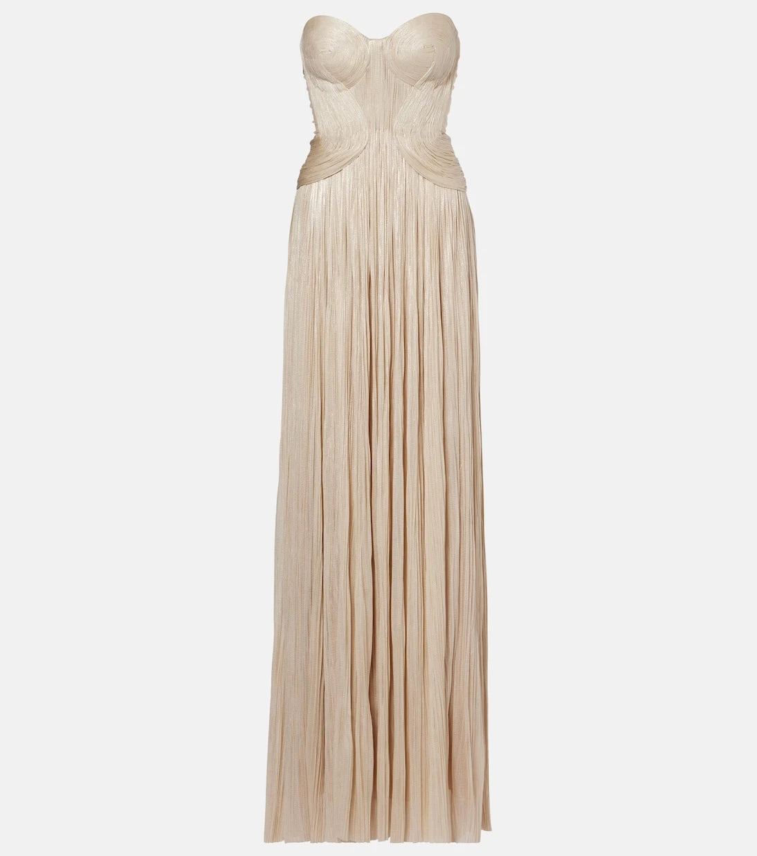 Maria Lucia Hohan - Kamina cutout silk tulle bustier gown