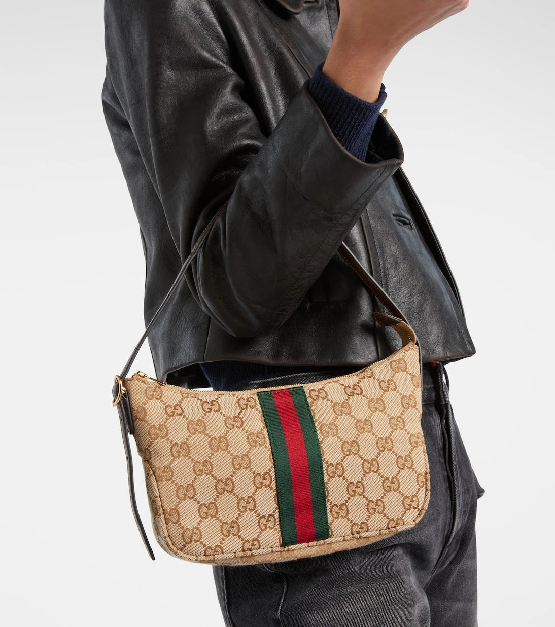 Gucci - Lunetta GG Canvas Small crossbody bag