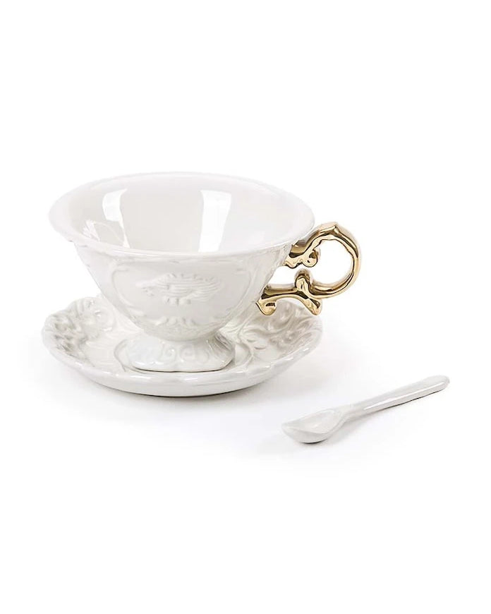 Seletti I-Wares Fincan ve Tabağı