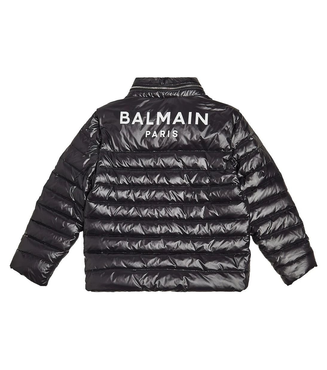 Balmain Kids - جاكيت لوغو مبطن