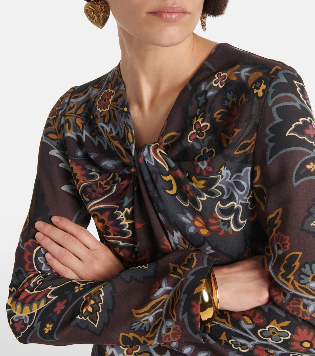 Etro - Printed minidress
