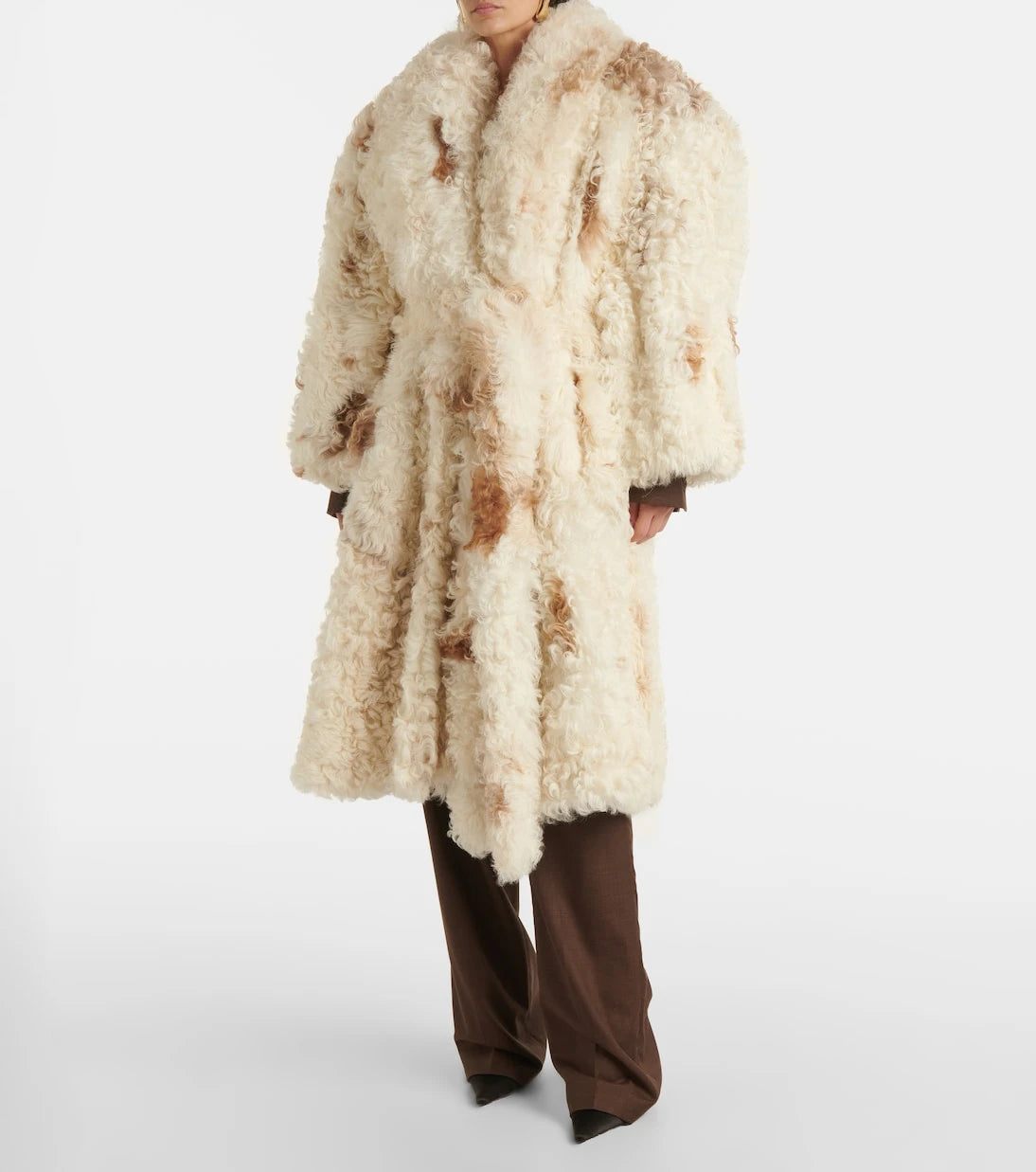 Magda Butrym - Belted shearling coat