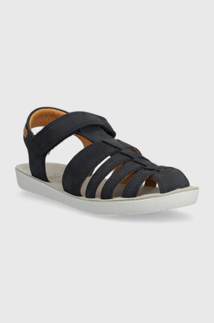 Shoo Pom Süet Çocuk Sandaletleri