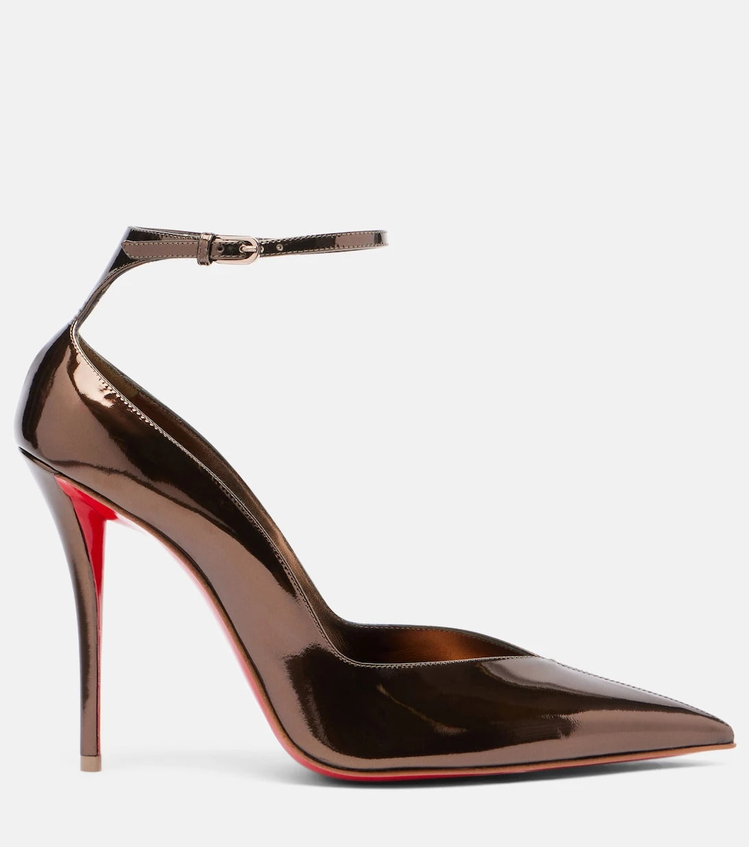 Christian Louboutin - Erozee 100 patent leather pumps