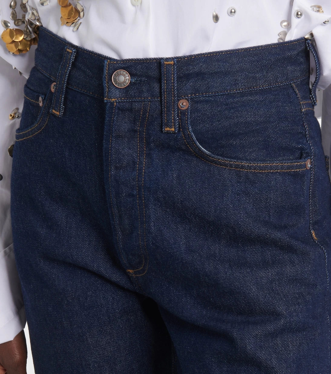Agolde - Kelly high-rise straight jeans
