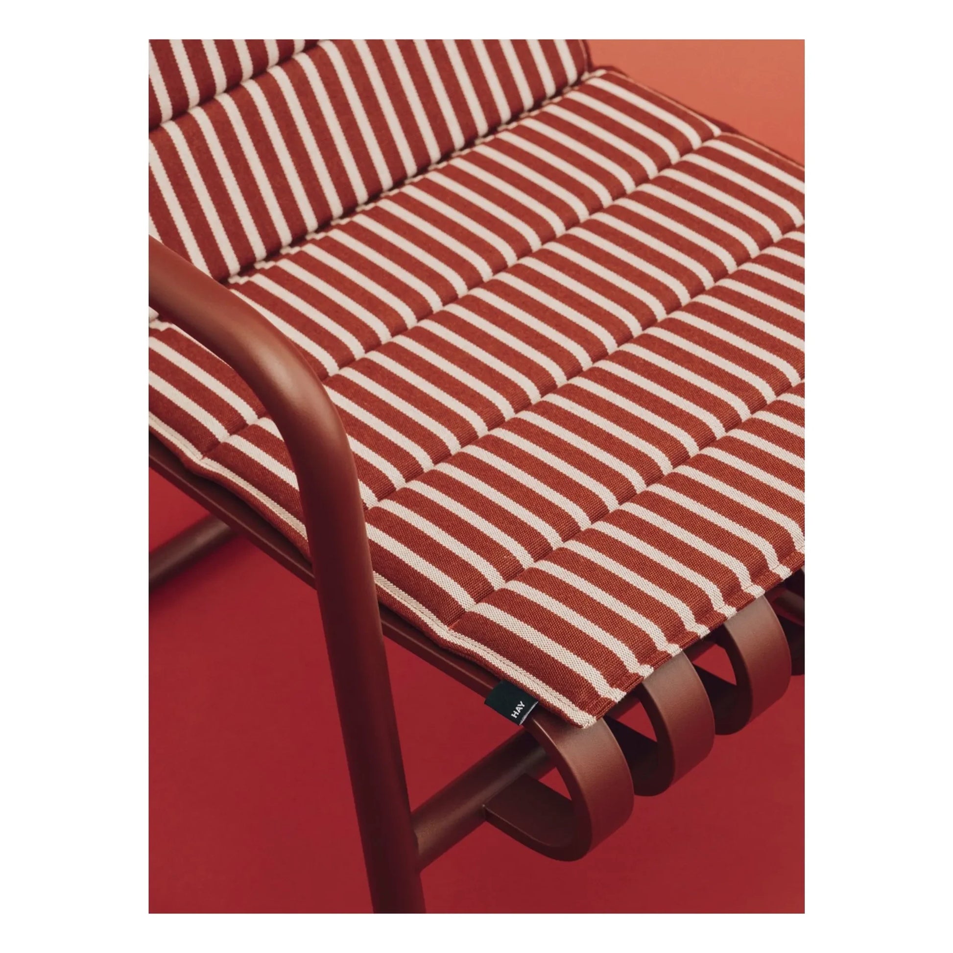 Hay - Terrazza outdoor armchair seat | Terracotta