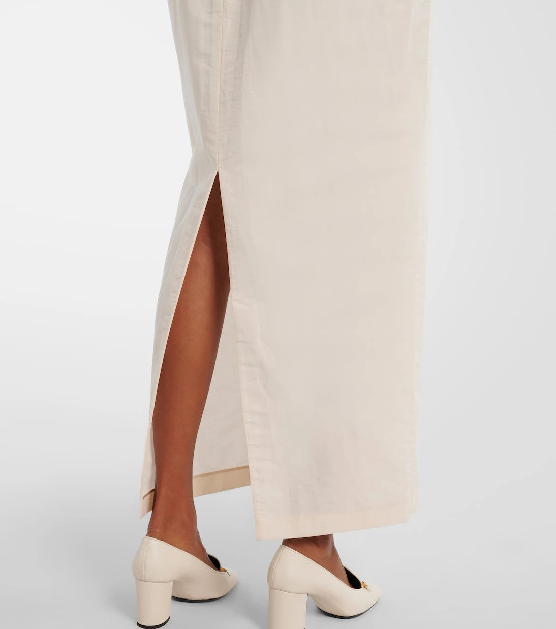 Khaite - Webster silk and cotton organza maxi dress