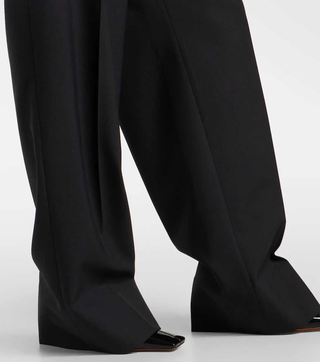 Stella McCartney - High-rise wool wide-leg pants