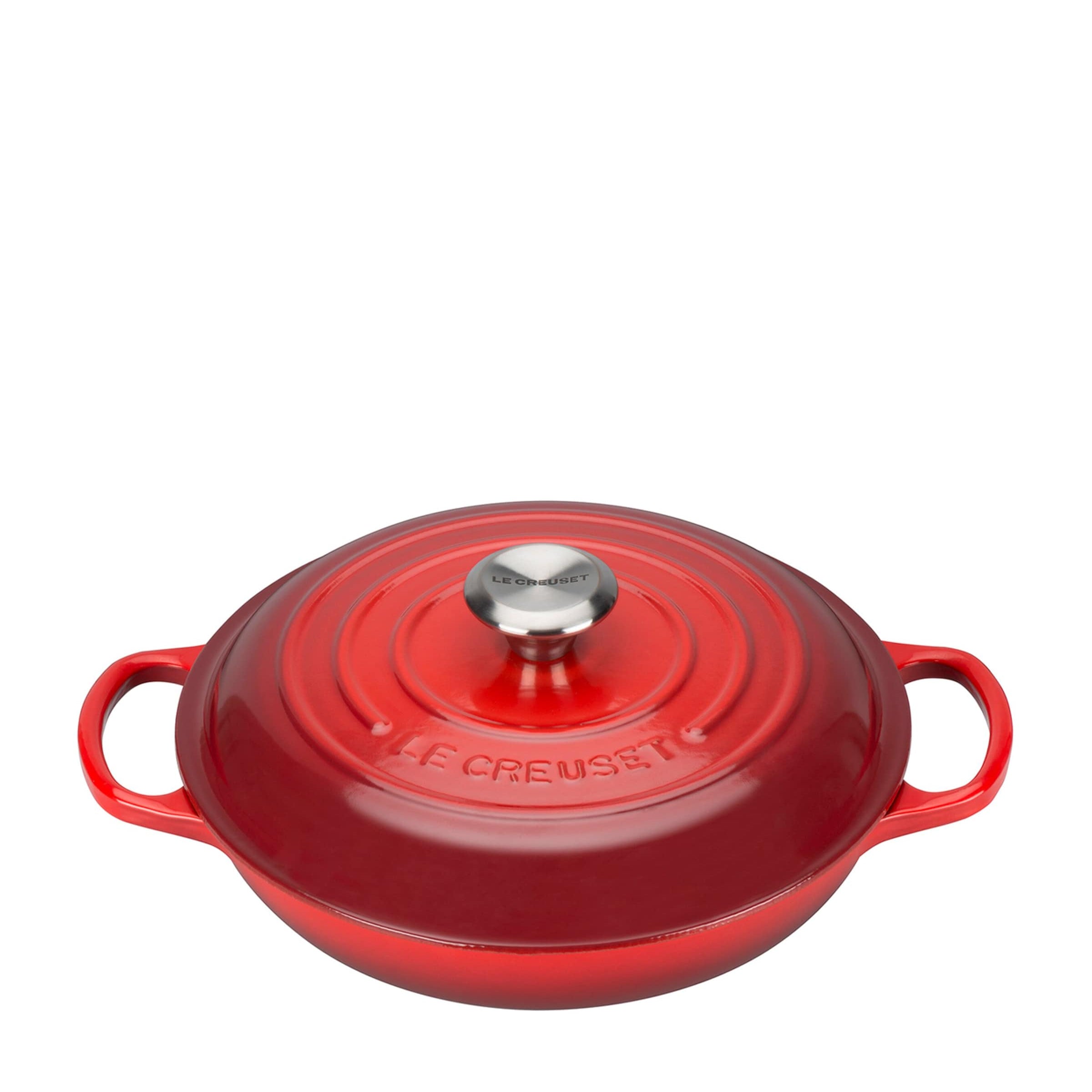 Cast Iron Shallow Round Casserole Dish (26cm)