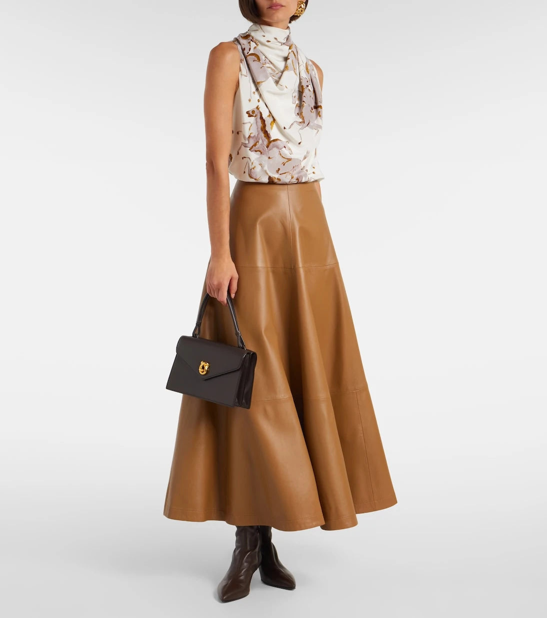 Altuzarra - Sleary draped silk top