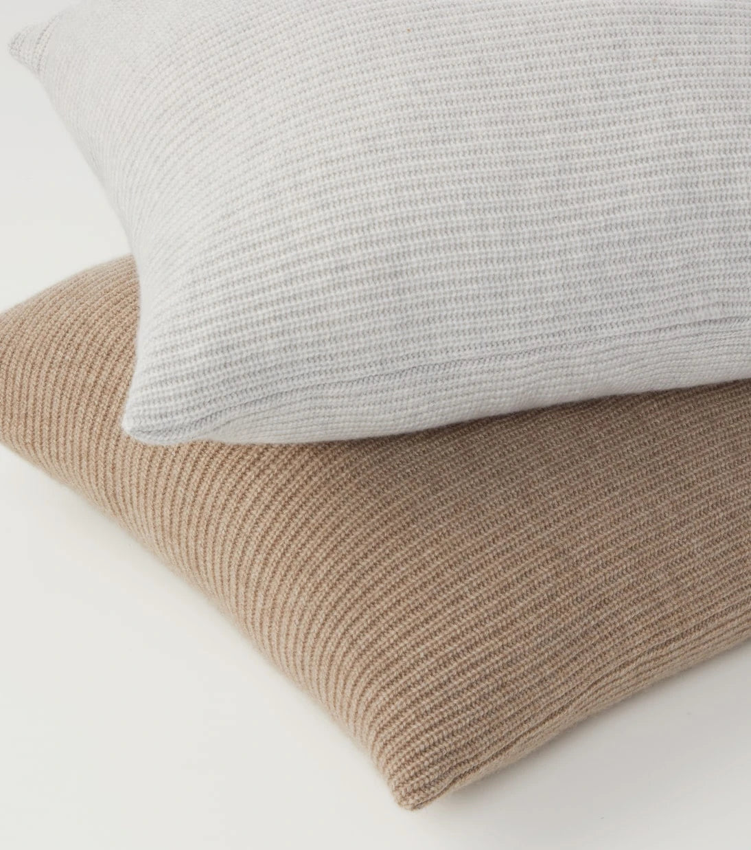 Brunello Cucinelli - Ribbed-knit cashmere pillow