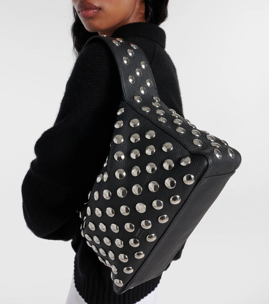 Khaite - Elena Small studded leather shoulder bag