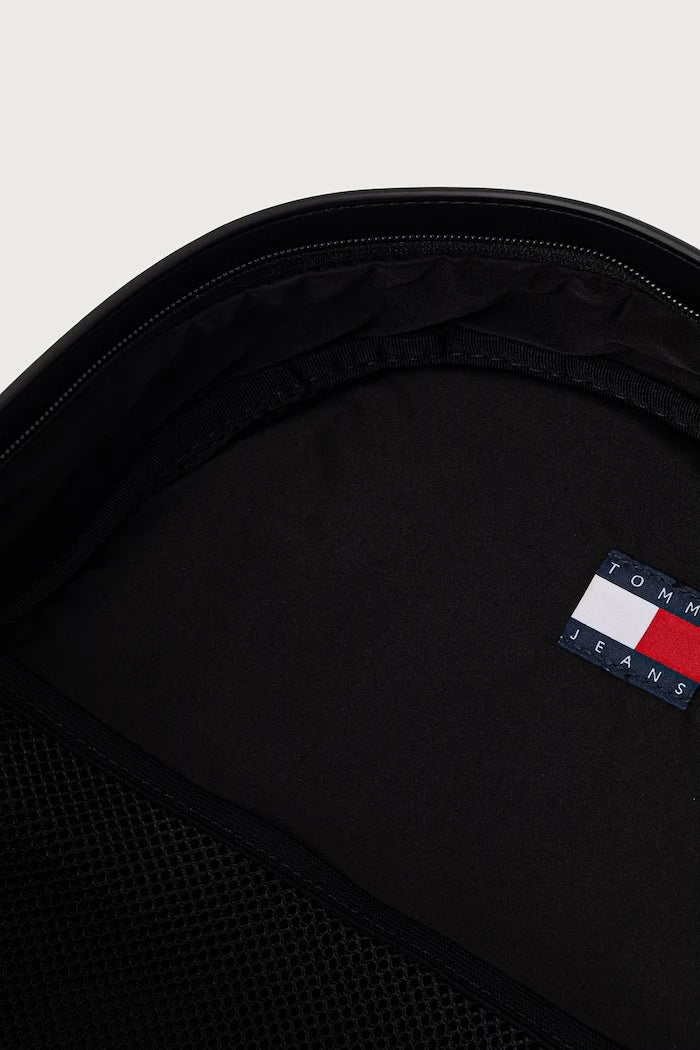 Tommy Jeans erkek suni deri sırt çantası