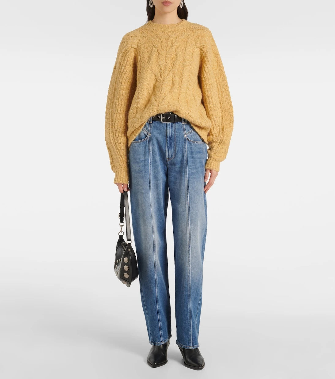 Isabel Marant - Kallie cable-knit sweater