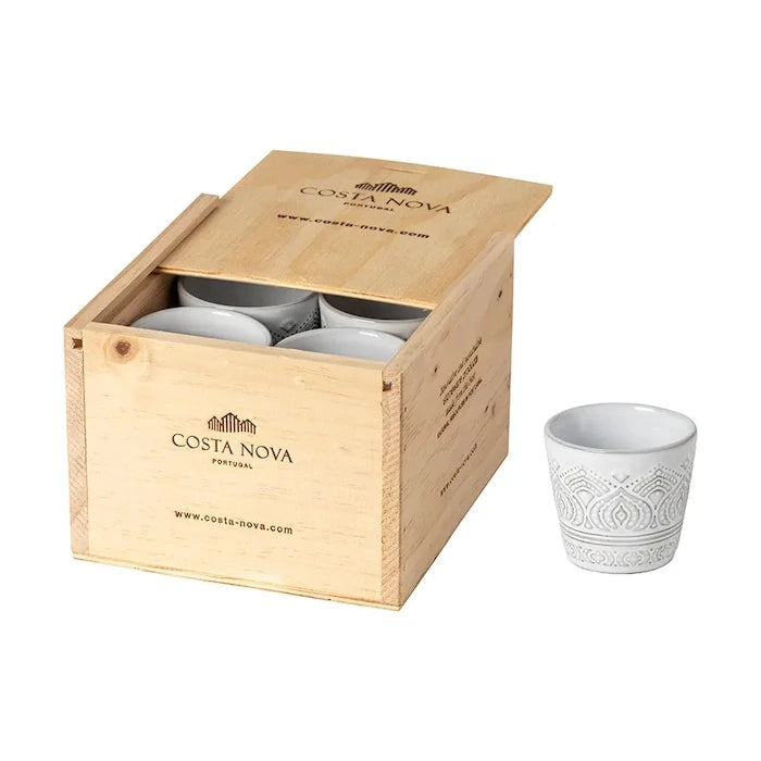 Комплект чаши за еспресо Costa Nova Grespresso Eco Gres 70 ml (8 броя)