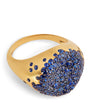 Nada Ghazal Yellow Gold and Sapphire Malak Bonbon Ring