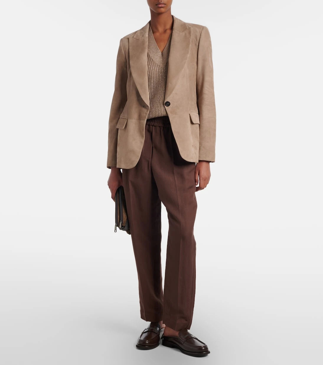 Brunello Cucinelli - Mid-rise straight pants