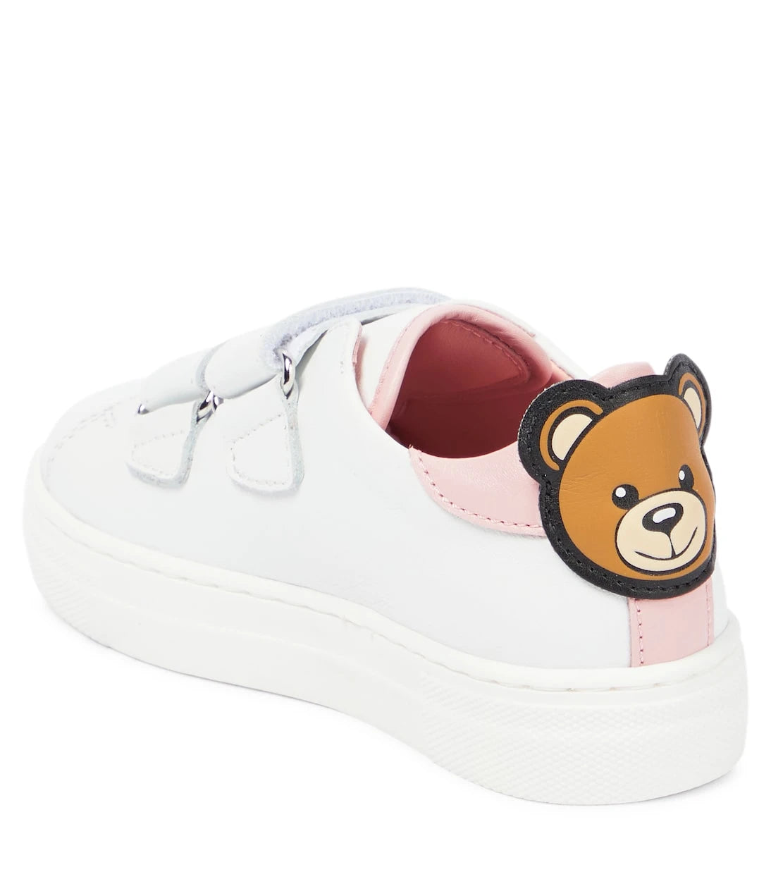 Moschino Kids - أحذية رياضية جلدية