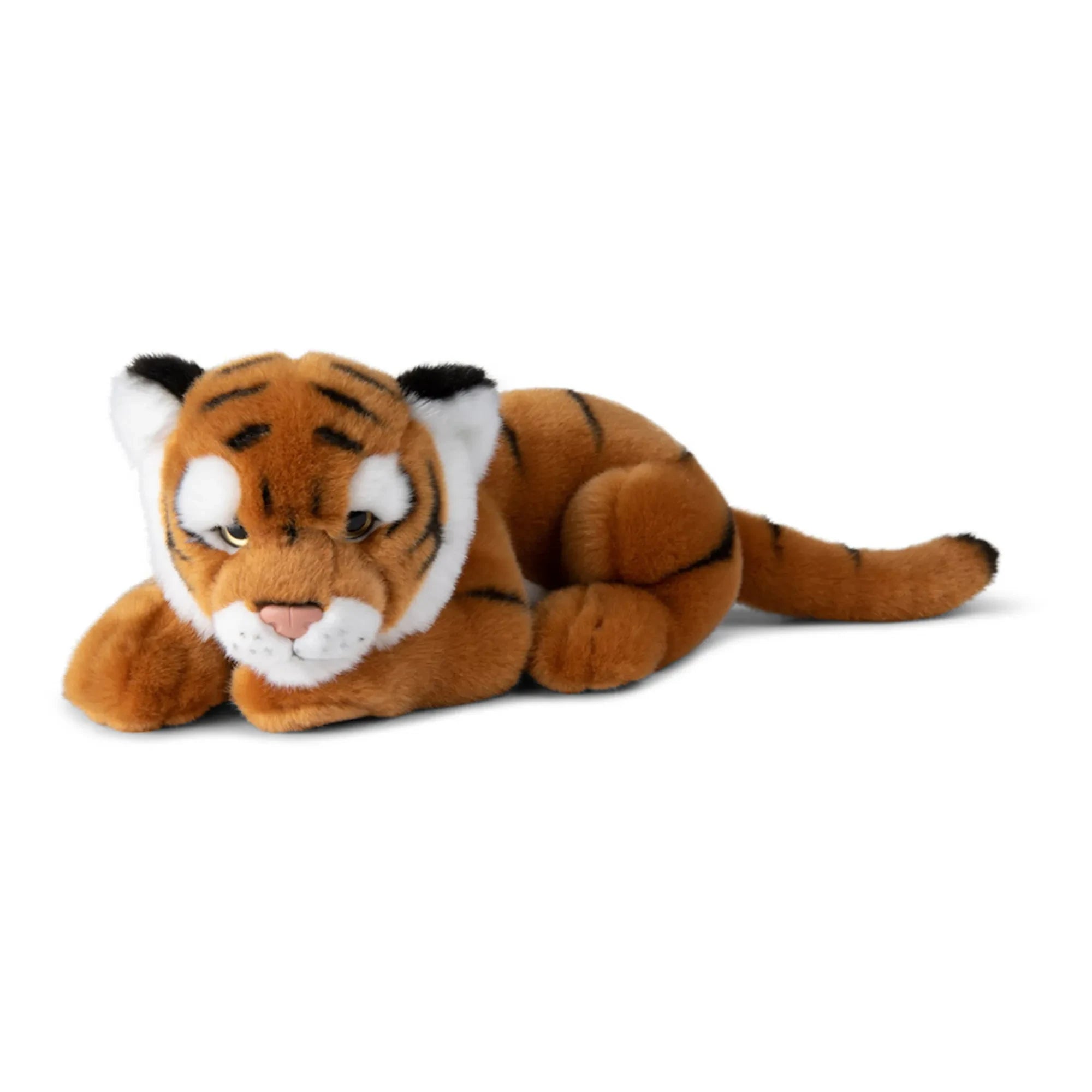 Bon Ton Toys - Reclining tiger plush | Brown