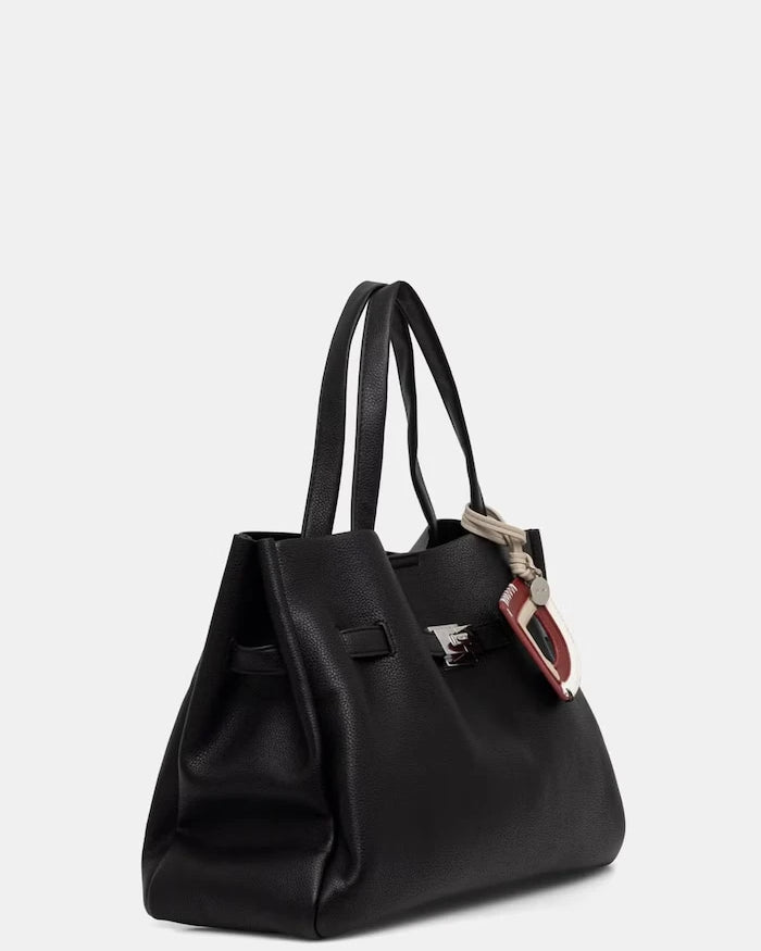 DKNY kadın suni deri alışveriş çantası