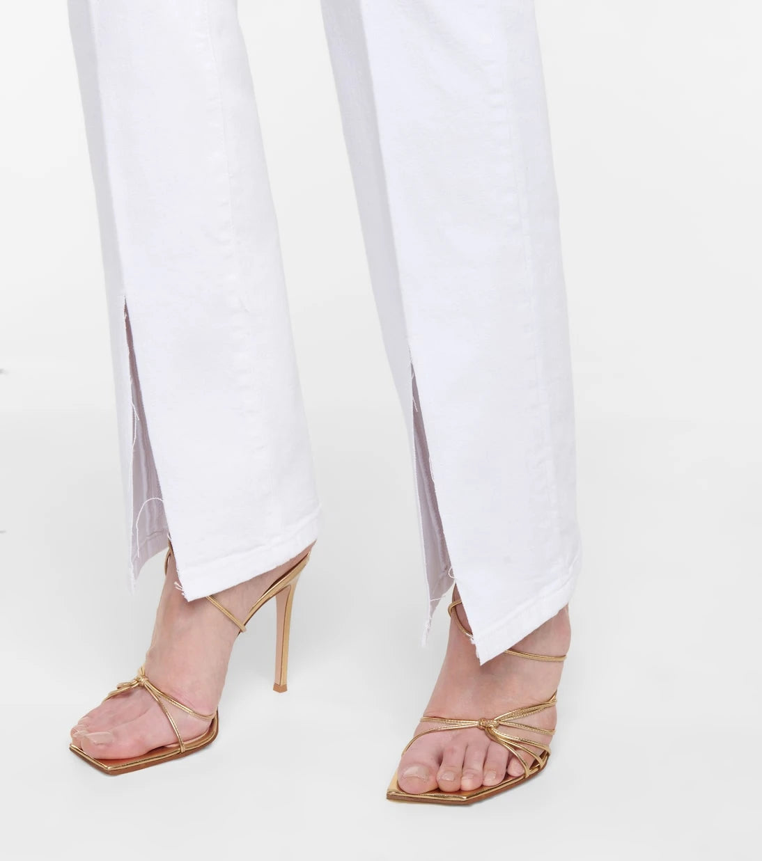 Frame - Mid-rise bootcut jeans