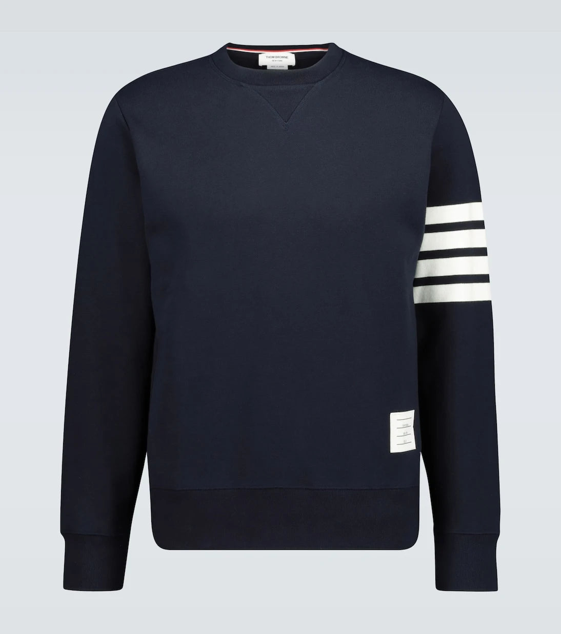 Thom Browne - 4-Bar cotton classic sweatshirt
