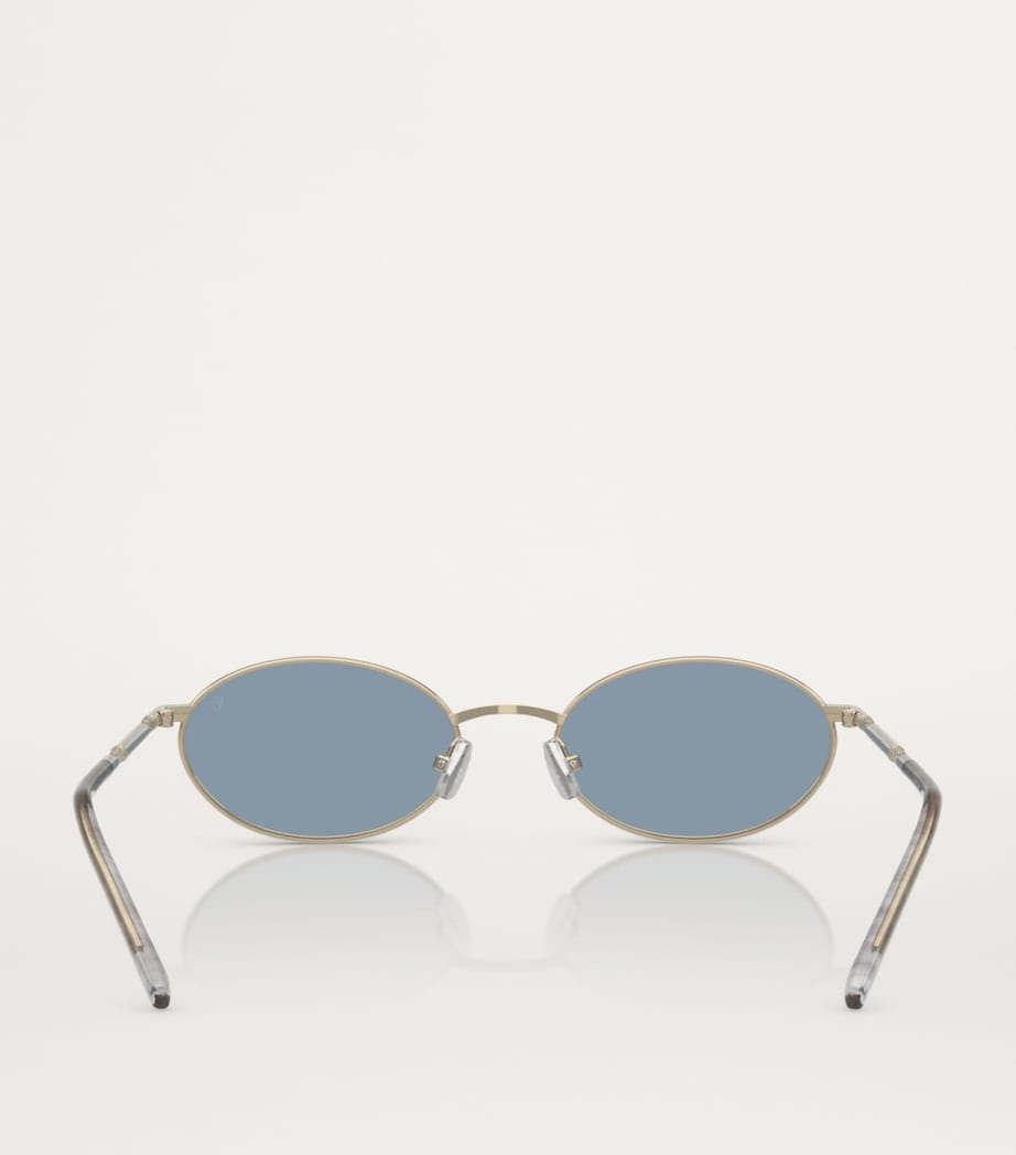 Brunello Cucinelli Gold Titanium Sunglasses