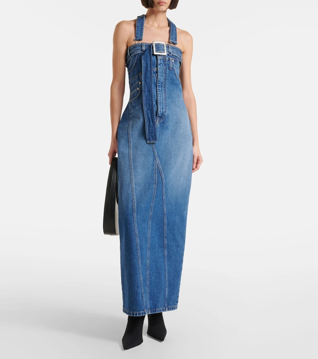 Jean Paul Gaultier - Denim maxi dress