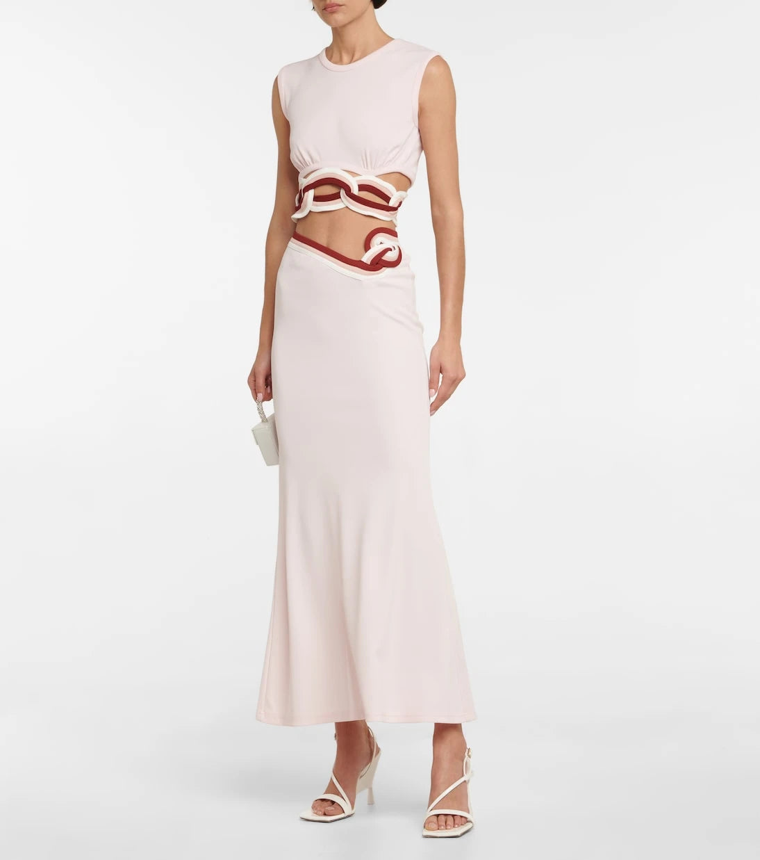 Christopher Esber - Low-rise cutout maxi skirt