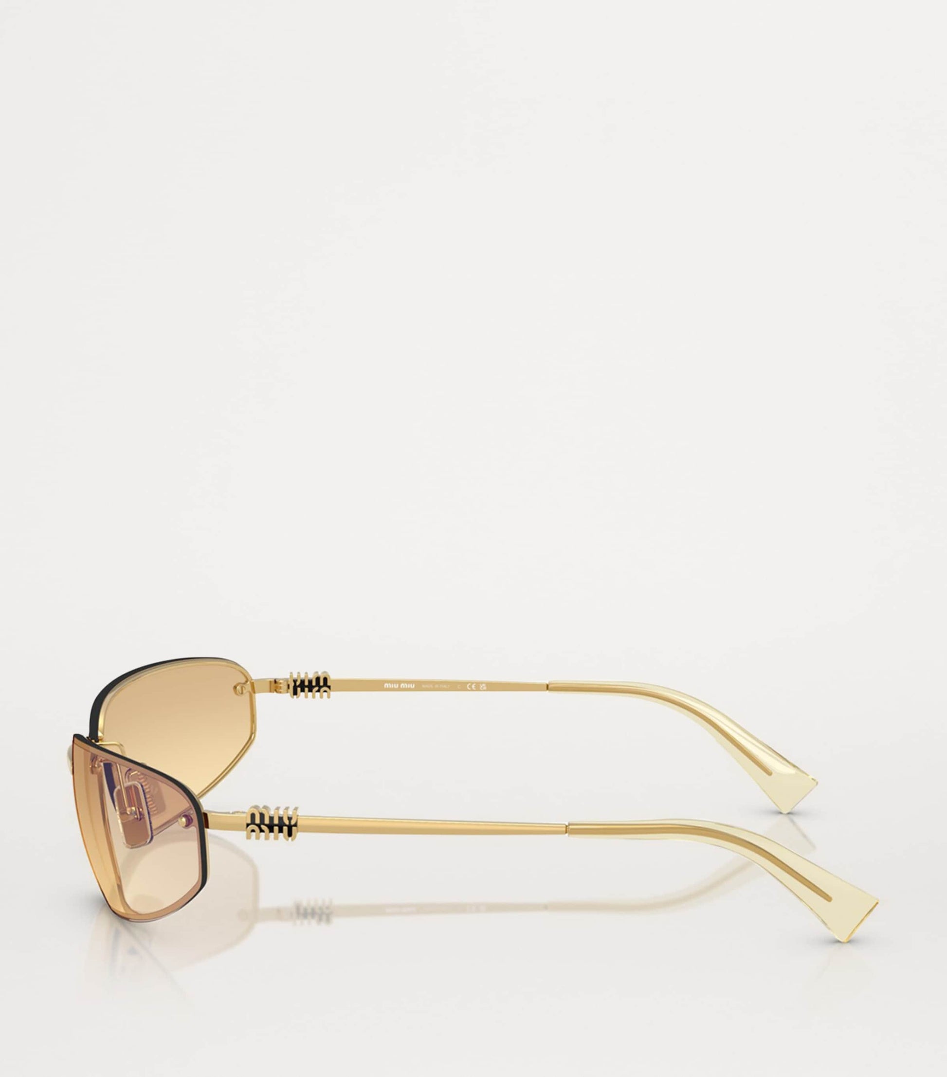 Gold Metal MUA50S Frameless Sunglasses