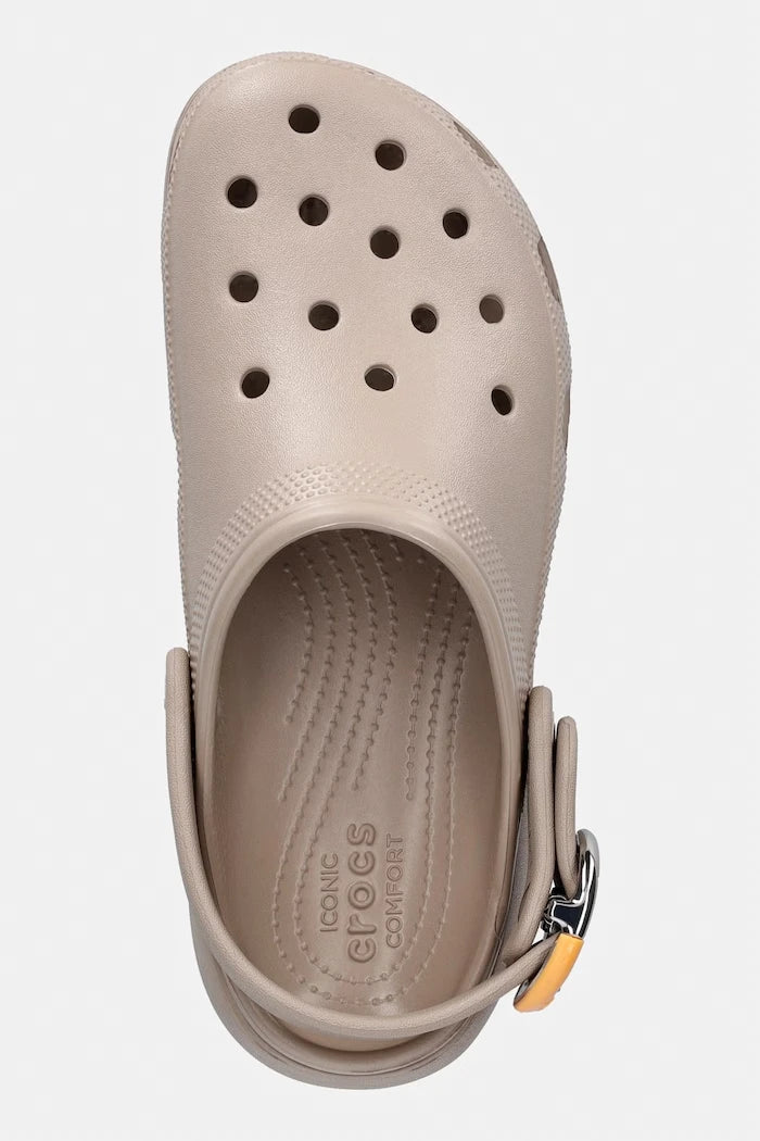 Crocs Platform Toka Detaylı Classic Platform Buckle Clog Kadın Terliği