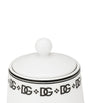 Dolce & Gabbana Casa Porcelain DG Logo Sugar Bowl