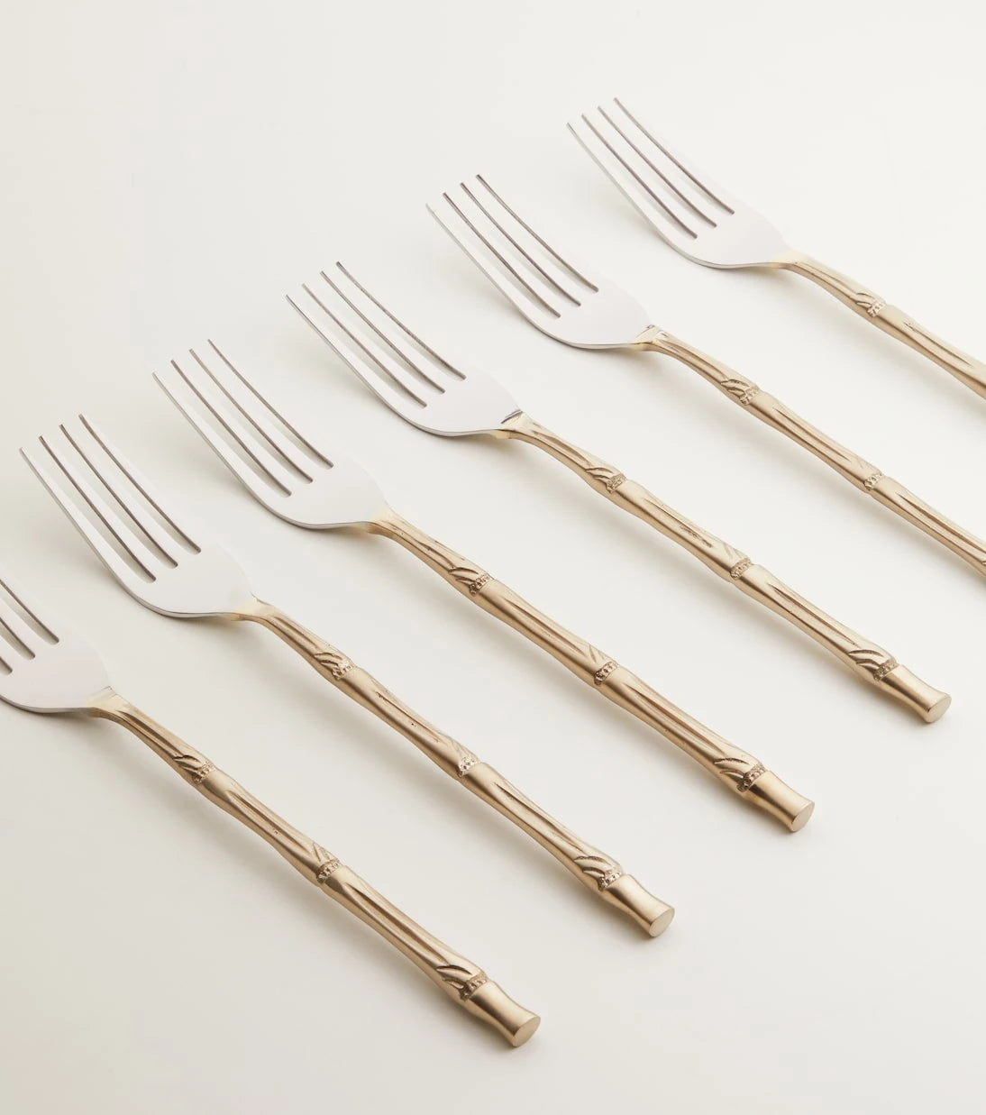 Bitossi - Bamboo 24-piece stainless steel cutlery set