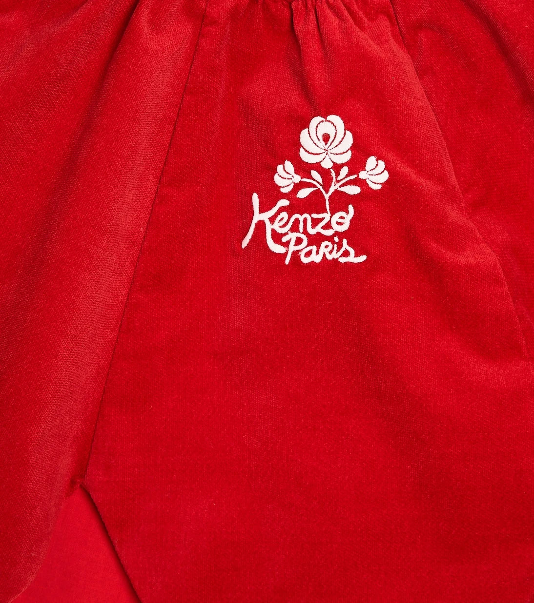 Kenzo Kids - Scalloped cotton skirt