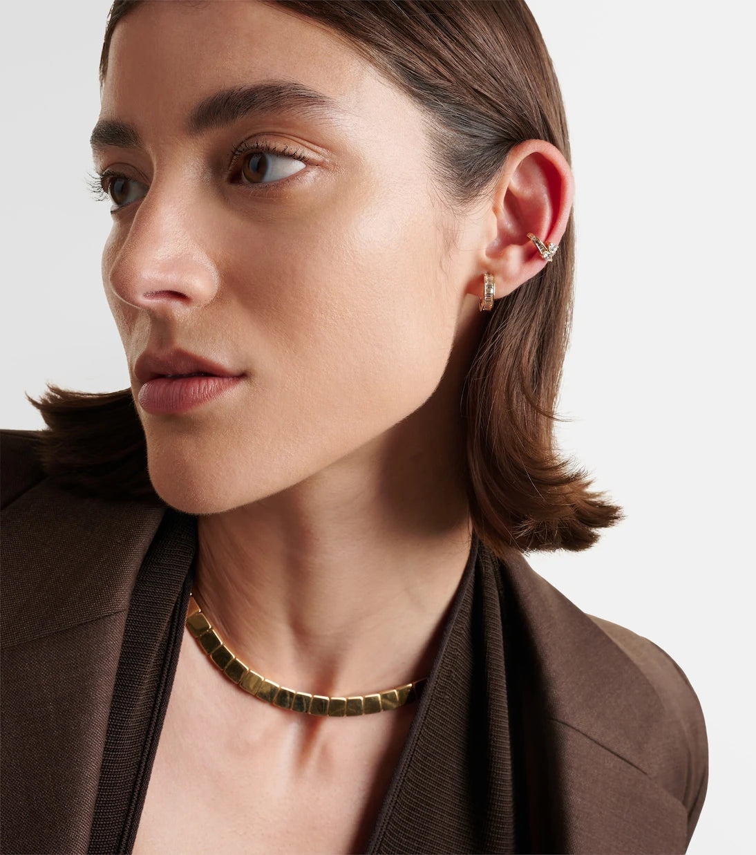 Anita Ko - Hannah 18kt gold earrings with diamonds