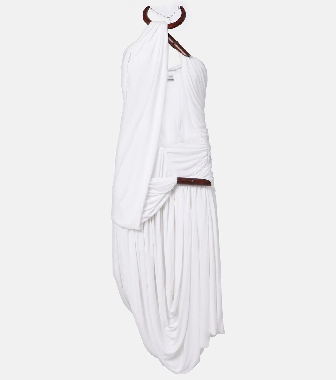 Christopher Esber - Chime asymmetric draped jersey midi dress