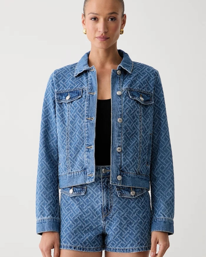 Morgan kadın denim ceket VOCHAM