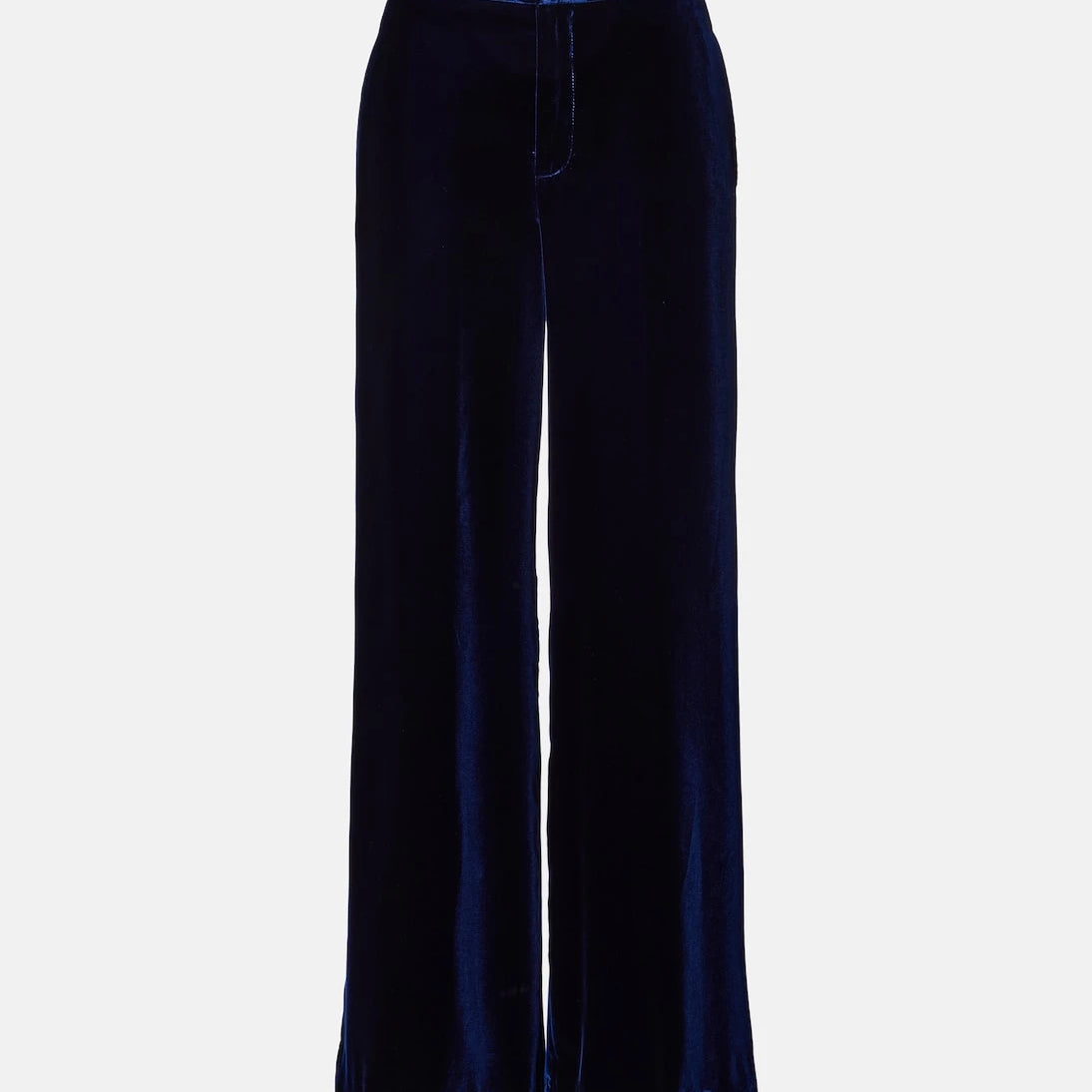 Etro - Velvet wide-leg pants