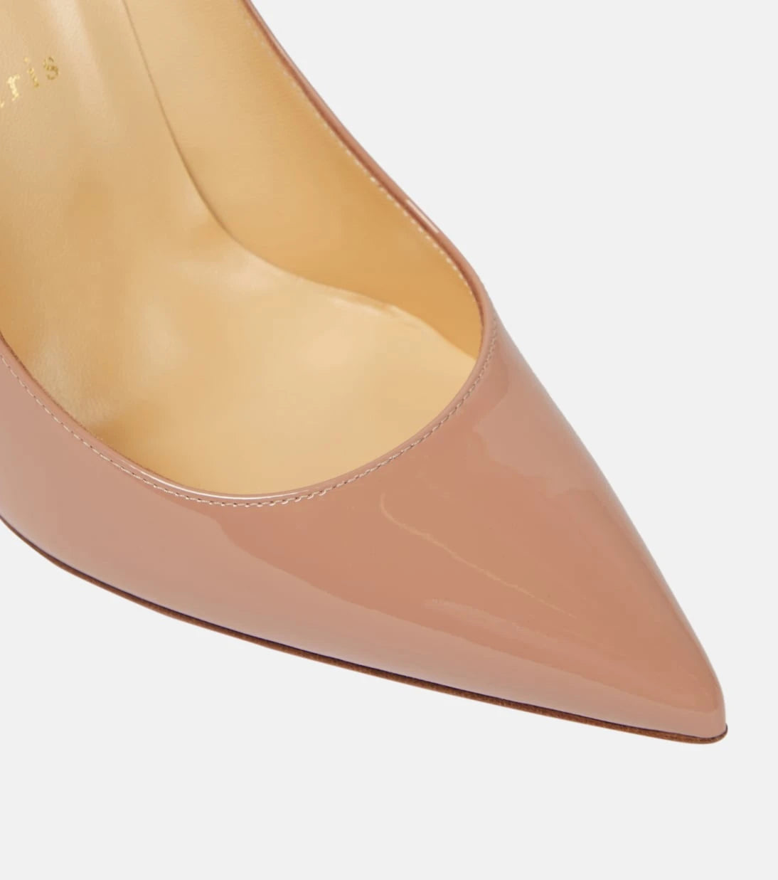 Christian Louboutin - Kate 100 patent leather pumps
