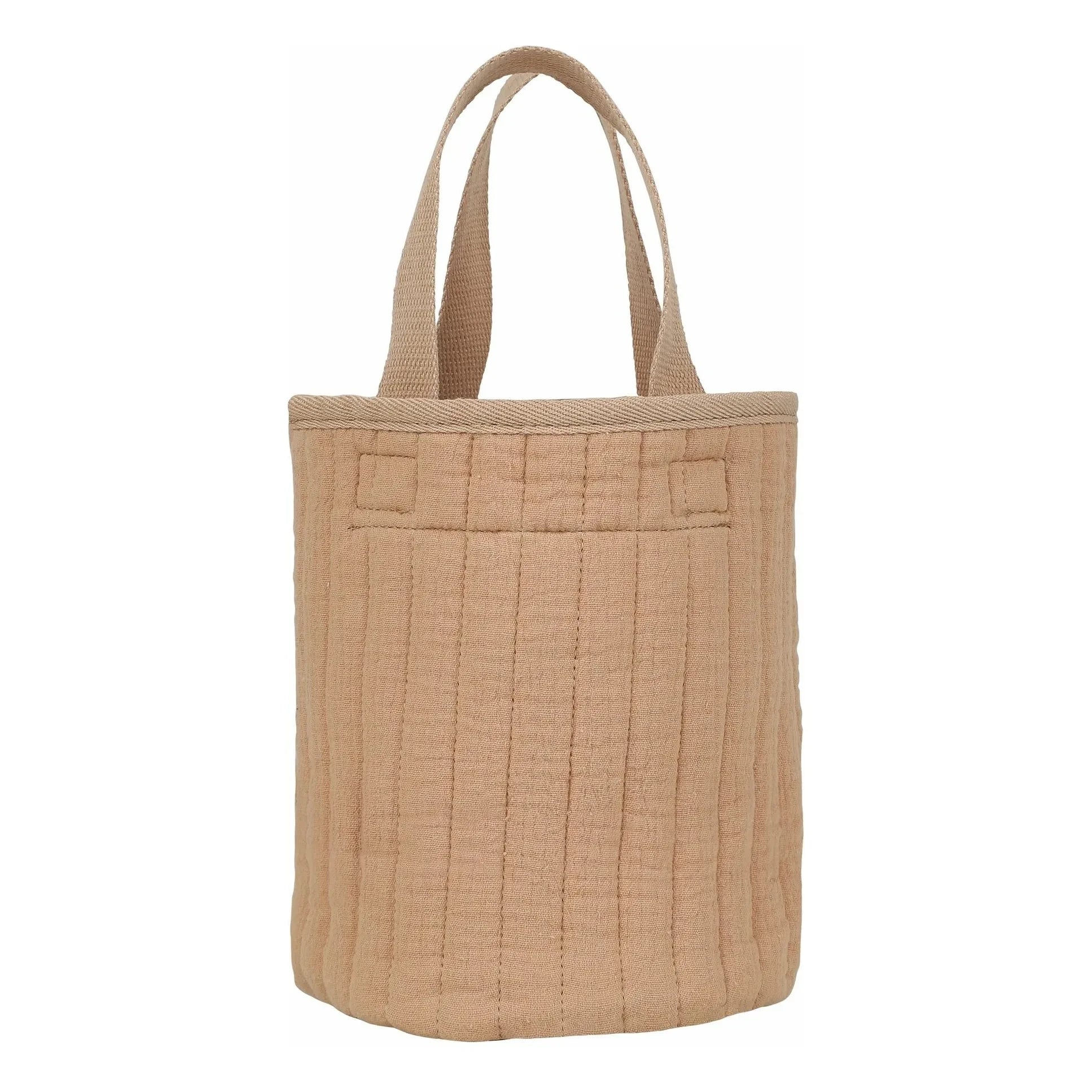 Soft Spot - Organic cotton storage basket | Coffee