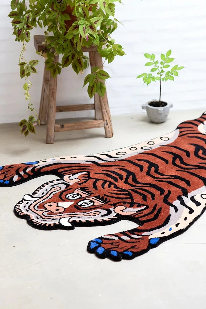 Bongusta dekoratif yün halı 115 x 190 cm